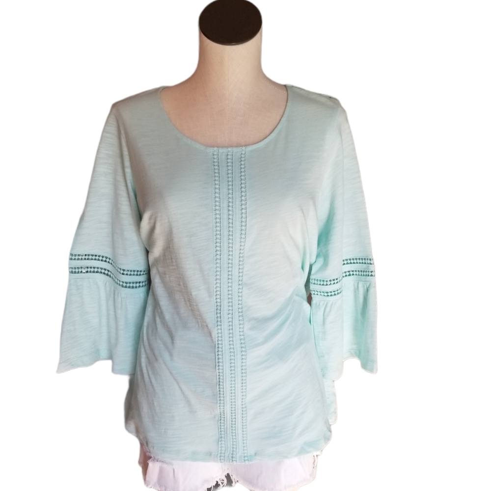 Christopher & Banks bell sleeve top